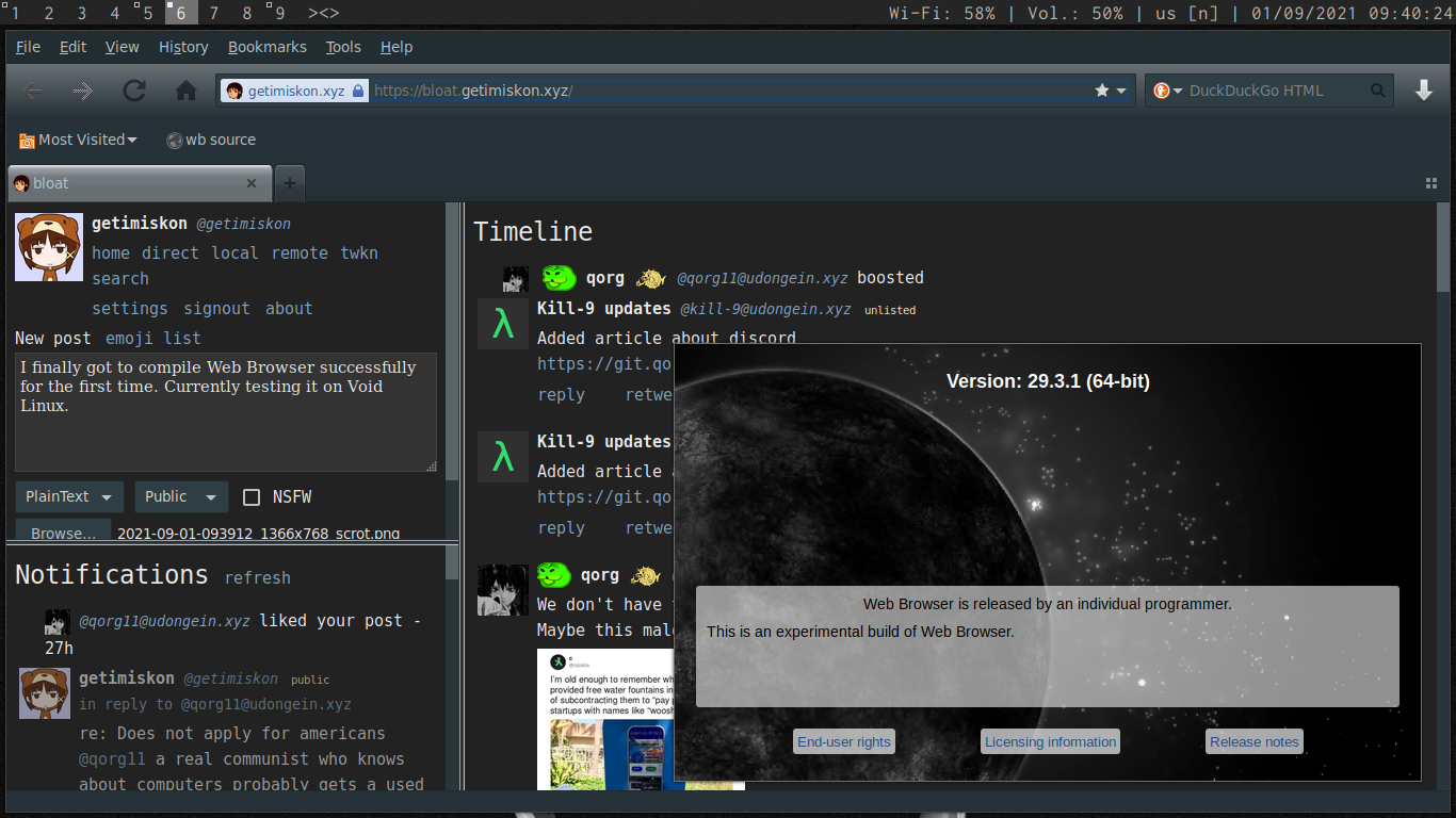 web browser